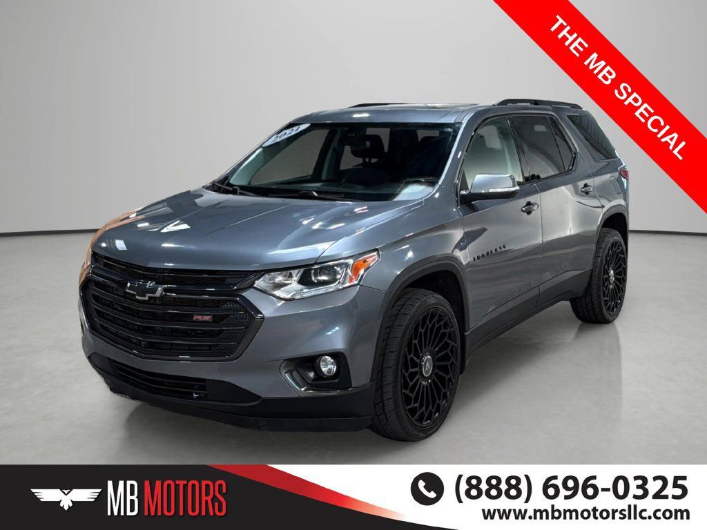 Used 2021 Chevrolet Traverse RS w/ LPO, Floor Liner Package AWD/4WD image 1