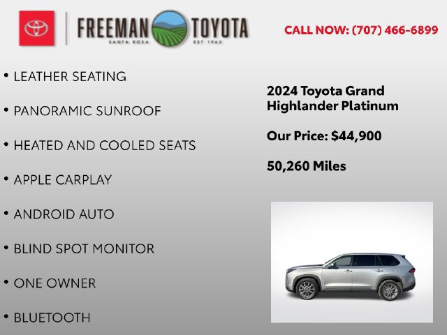 Used 2024 Toyota Grand Highlander AWD image 5