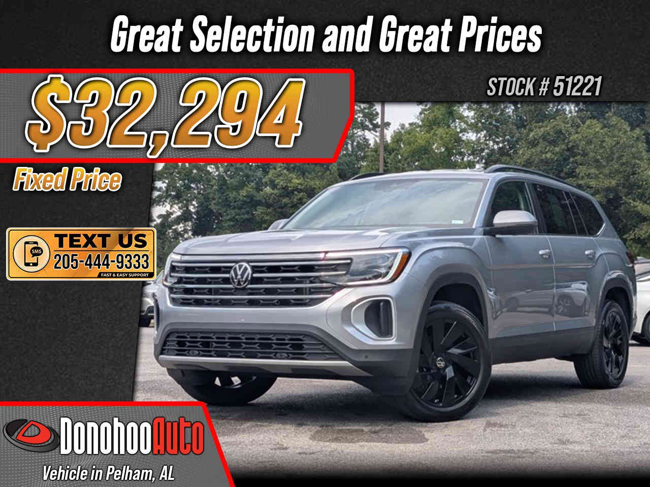 Used 2026 Volkswagen Atlas SE w/ Black Wheel Package FWD image 1
