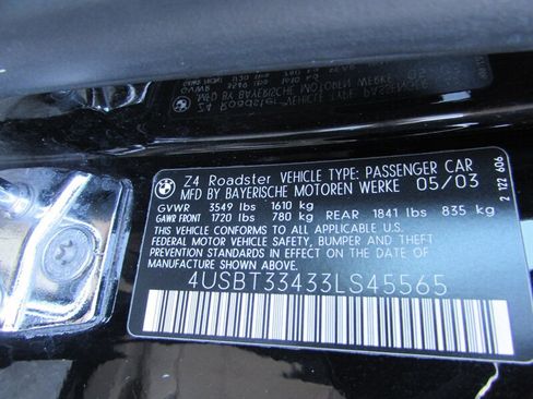 Used 2003 BMW Z4 2.5i RWD image 22
