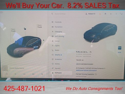 Used 2018 Tesla Model 3 Performance AWD/4WD image 21