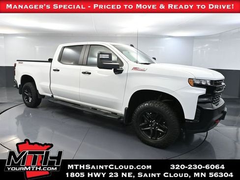 Used 2021 Chevrolet Silverado 1500 LT Trail Boss w/ Bed Protection Package AWD/4WD image 1