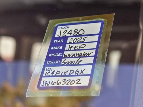 New 2025 Jeep Wrangler Sport image 26