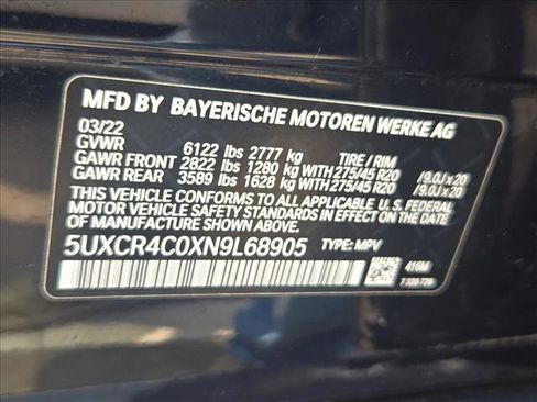 Used 2022 BMW X5 sDrive40i w/ M Sport Package RWD image 22