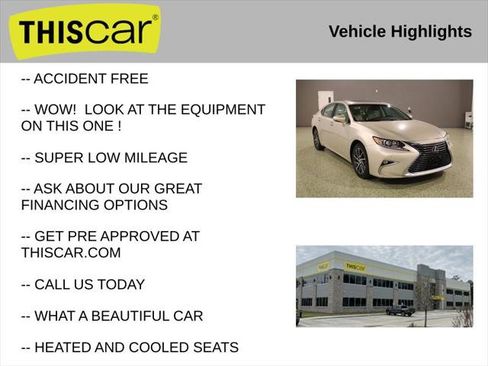 Used 2017 Lexus ES 350 w/ Navigation System Package image 9