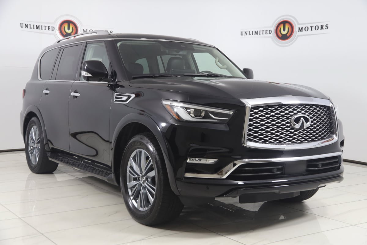 Used 2022 INFINITI QX80 Luxe w/ Cargo Package AWD/4WD image 22