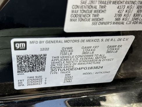 Certified 2023 GMC Sierra 1500 Denali w/ Denali Reserve Package AWD/4WD image 34
