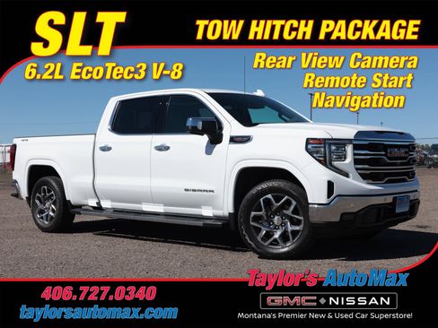 Used 2025 GMC Sierra 1500 SLT w/ SLT Premium Plus Package AWD/4WD image 1