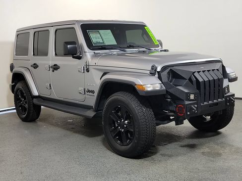 Used 2021 Jeep Wrangler Unlimited Sahara AWD/4WD image 1