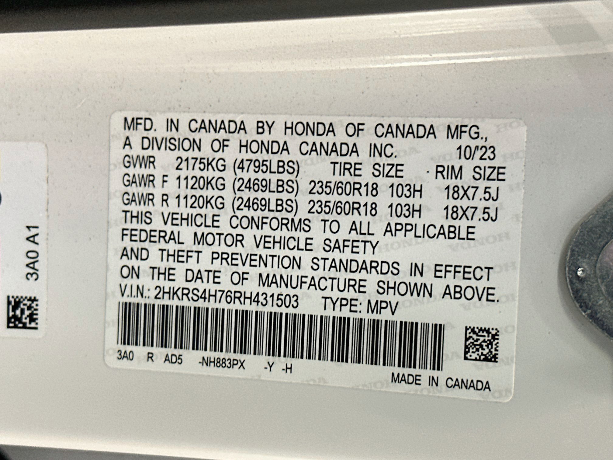Used 2024 Honda CR-V EX-L image 12
