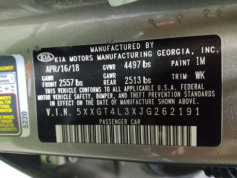 Used 2018 Kia Optima LX w/ 17" Alloy Wheels Package FWD image 33