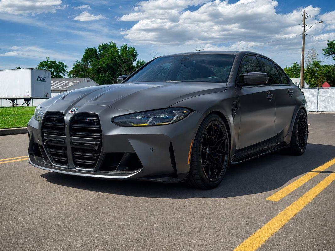 Used 2022 BMW M3 Competition w/ M Carbon Exterior Package AWD/4WD image 1