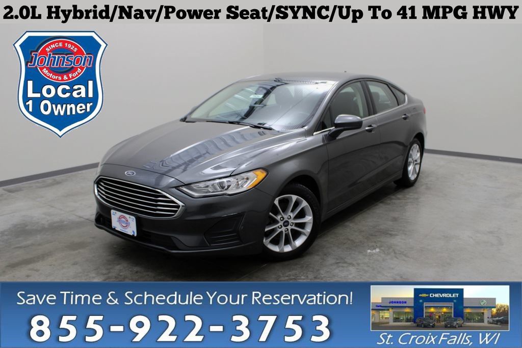 Used 2020 Ford Fusion SE FWD image 1