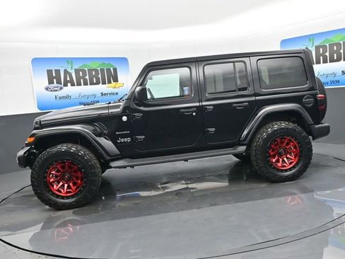 Used 2023 Jeep Wrangler Sahara w/ LED Lighting Group image 2