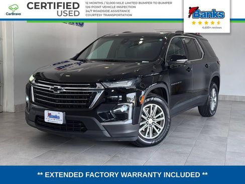 Certified 2023 Chevrolet Traverse LT w/ Rear Camera Mirror Package AWD/4WD image 1