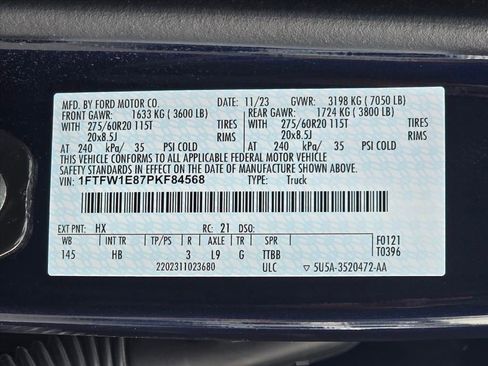 Used 2023 Ford F150 Lariat w/ Trailer Tow Package image 28