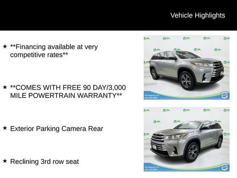 Used 2019 Toyota Highlander LE AWD/4WD image 12