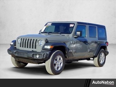 Used 2020 Jeep Wrangler Unlimited Sport S AWD/4WD image 1