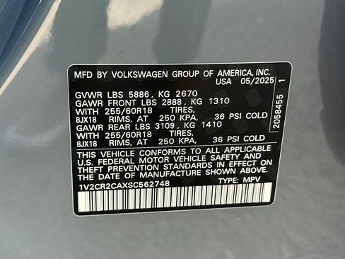 New 2025 Volkswagen Atlas Peak Edition SE AWD/4WD image 29