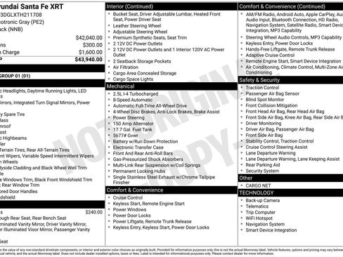 New 2026 Hyundai Santa Fe XRT AWD/4WD image 20