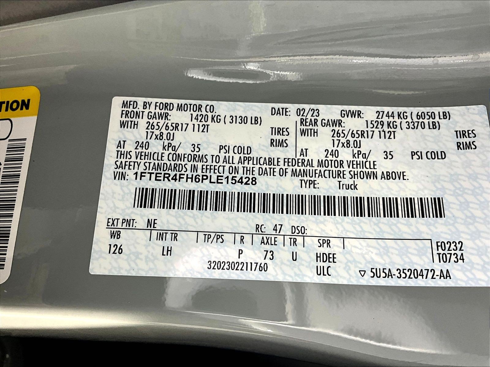 Used 2023 Ford Ranger XLT w/ Equipment Group 302A High AWD/4WD image 18