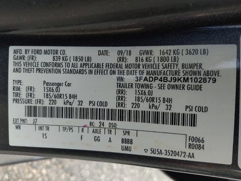 Used 2019 Ford Fiesta SE image 33