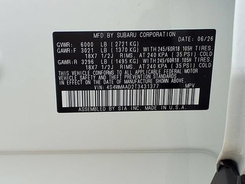 New 2026 Subaru Ascent Premium AWD/4WD image 9