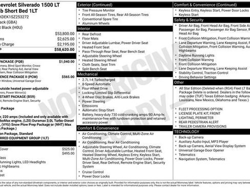 Used 2025 Chevrolet Silverado 1500 LT w/ Safety Package image 68