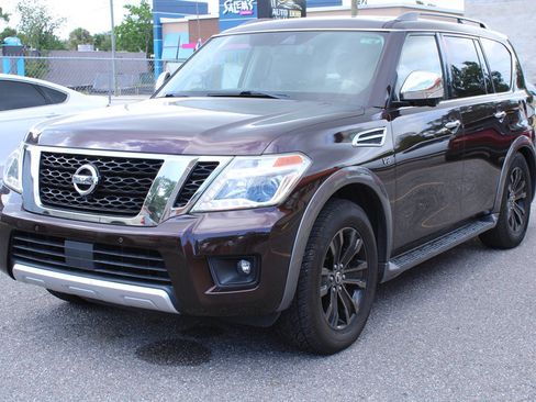 Used 2018 Nissan Armada Platinum RWD image 2