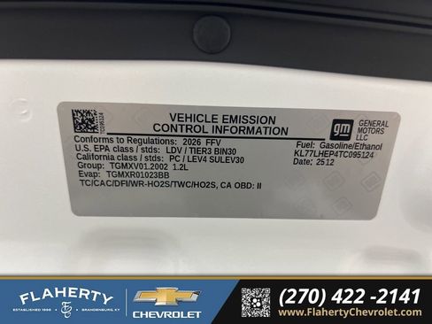 New 2026 Chevrolet Trax LT image 17