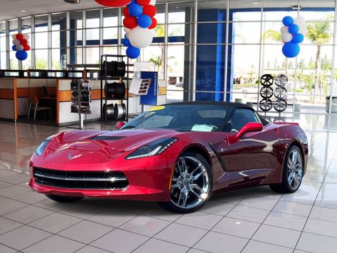 Used 2014 Chevrolet Corvette Stingray Convertible w/ 3LT Preferred Equipment Group RWD image 1