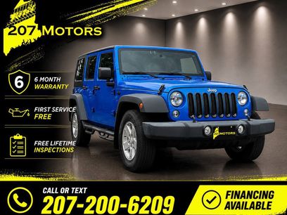 Used 2016 Jeep Wrangler Unlimited Sport w/ Quick Order Package 24S