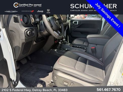 Used 2025 Jeep Wrangler Unlimited Rubicon w/ Safety Group AWD/4WD image 13