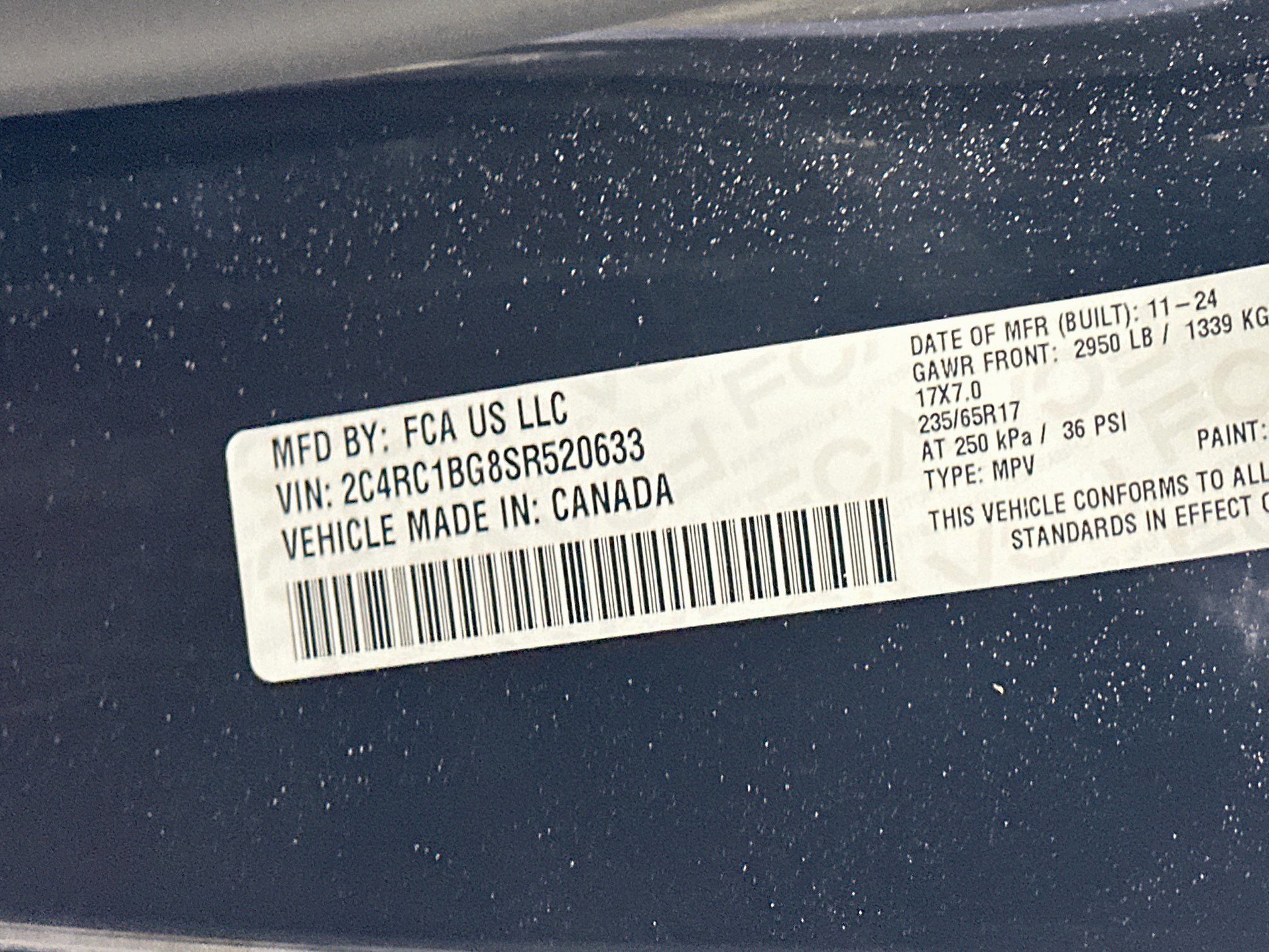 Used 2025 Chrysler Pacifica Select FWD image 12
