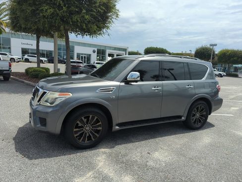 Used 2017 Nissan Armada Platinum w/ Captain Seat Package AWD/4WD image 13