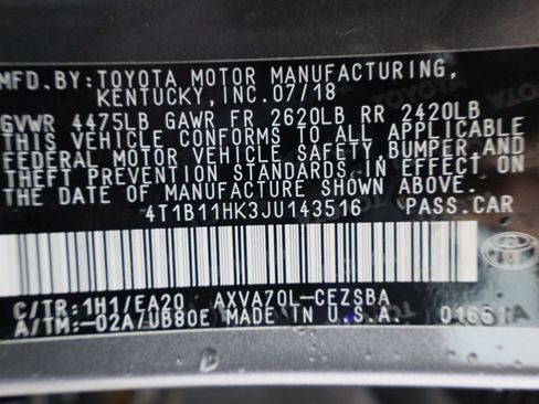 Used 2018 Toyota Camry SE image 29