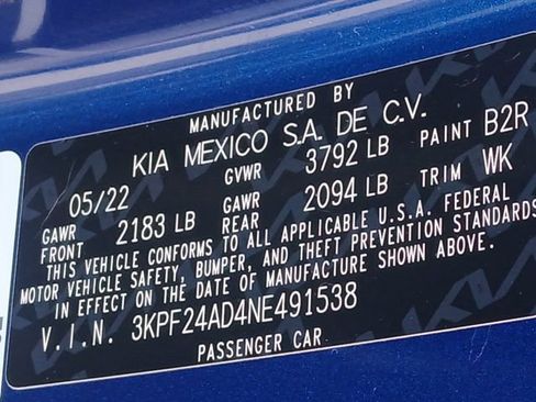 Used 2022 Kia Forte LXS w/ LXS Technology Package image 18