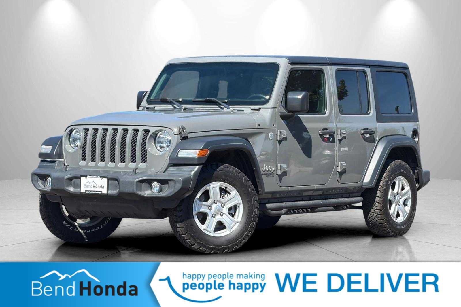 Used 2020 Jeep Wrangler Unlimited Sport S AWD/4WD image 1