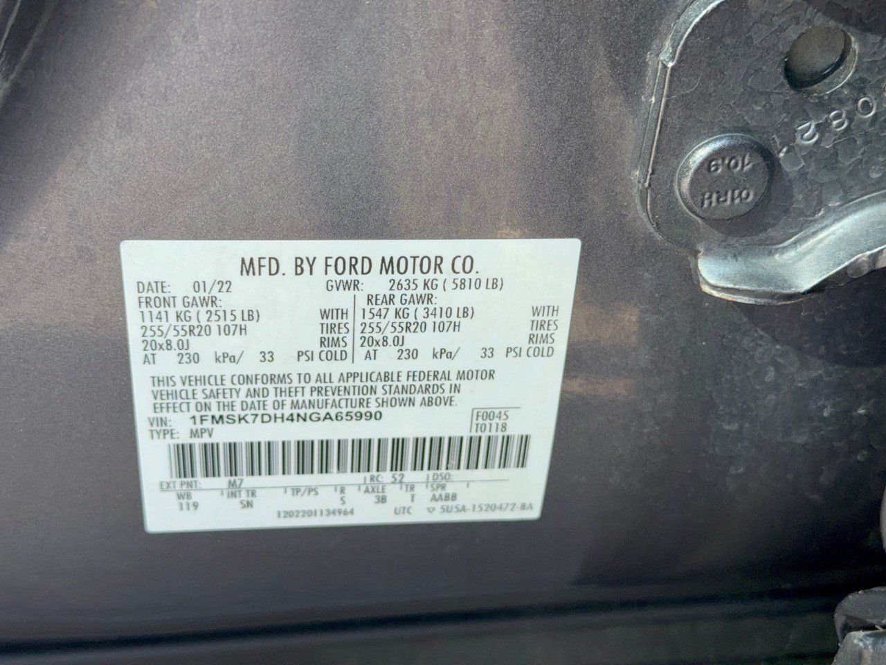 Used 2022 Ford Explorer XLT w/ Equipment Group 202A RWD image 31