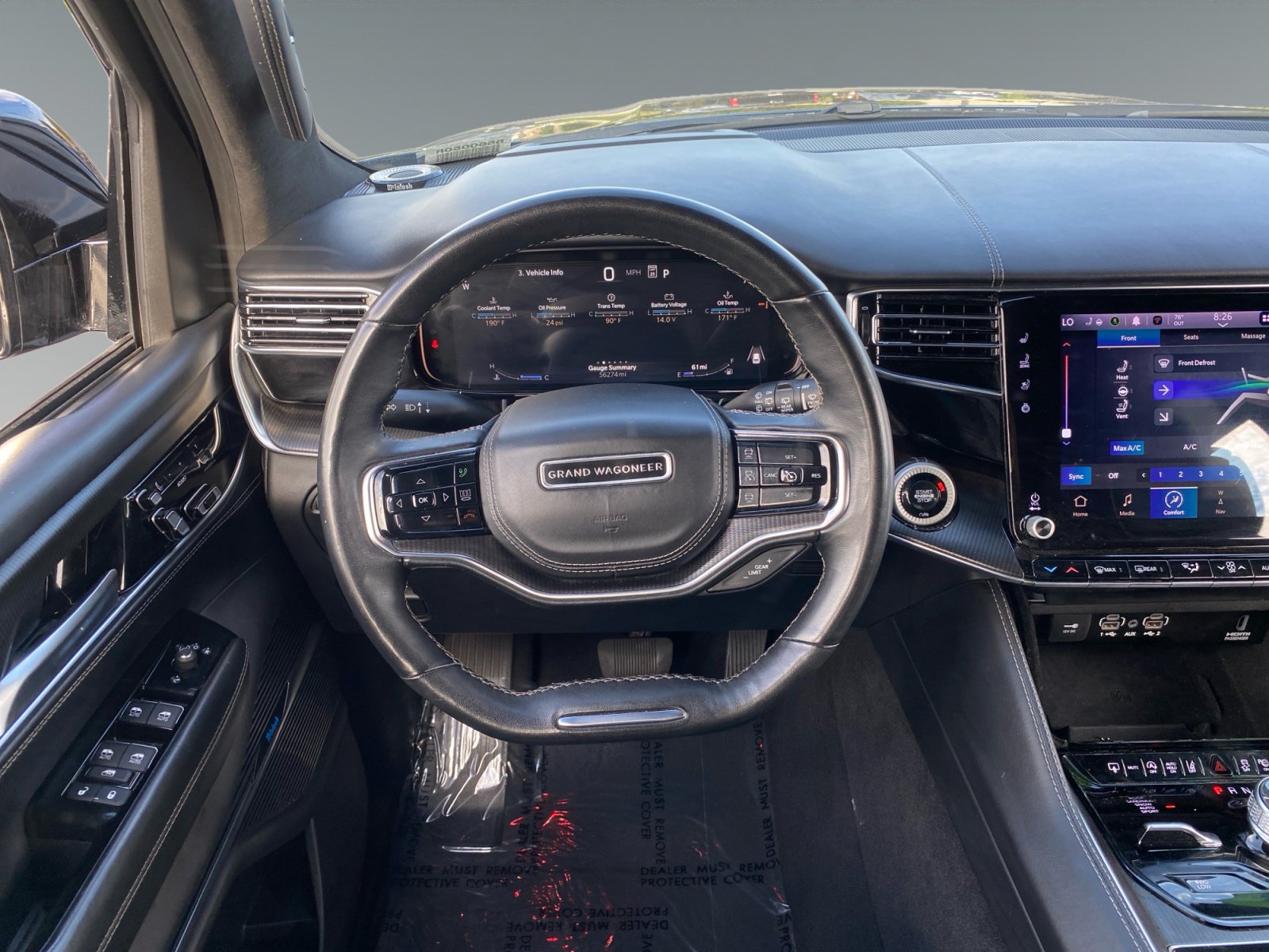 Used 2024 Jeep Grand Wagoneer L Series II w/ Quick Order Packagew 28T AWD/4WD image 12