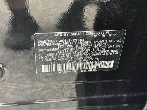 Certified 2023 Subaru Forester Sport AWD/4WD image 13