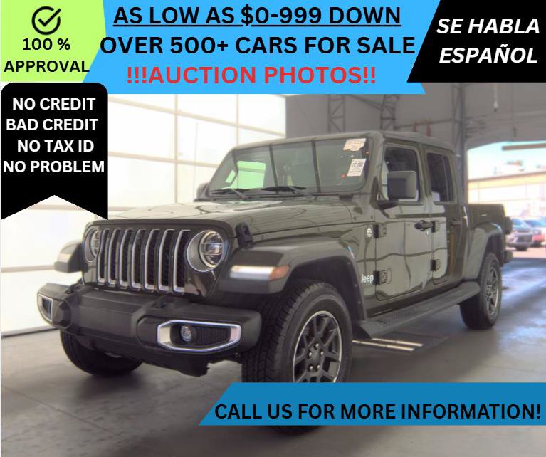Used 2022 Jeep Gladiator Overland w/ LED Lighting Group AWD/4WD image 1