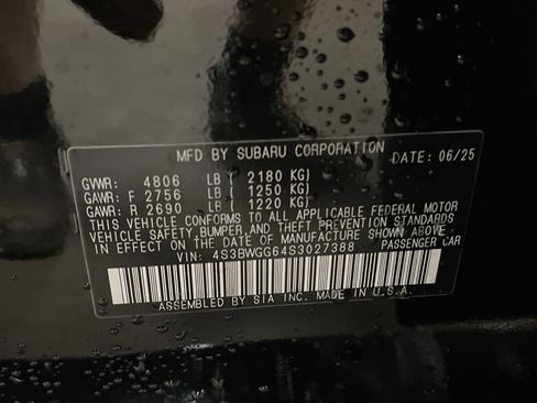 New 2025 Subaru Legacy Sport image 25