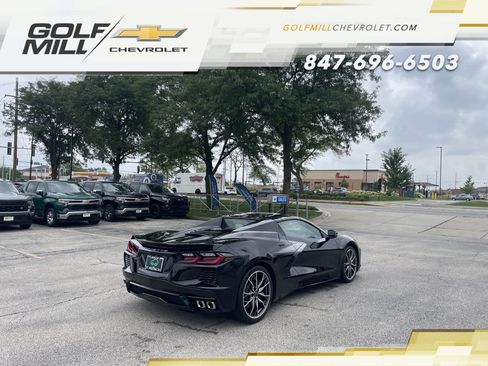 Used 2024 Chevrolet Corvette Stingray Premium Conv w/ Chrome Exterior Badge Package RWD image 6