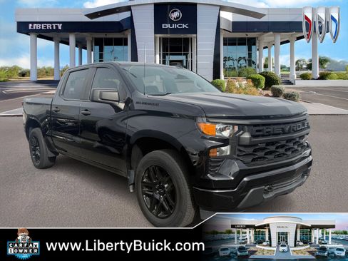 Used 2023 Chevrolet Silverado 1500 Custom w/ LPO, Dark Essentials Package image 1