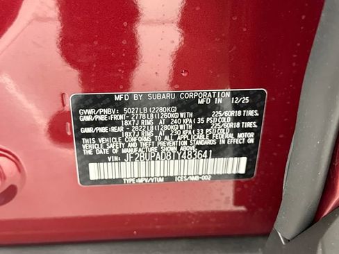 New 2026 Subaru Outback Premium image 28