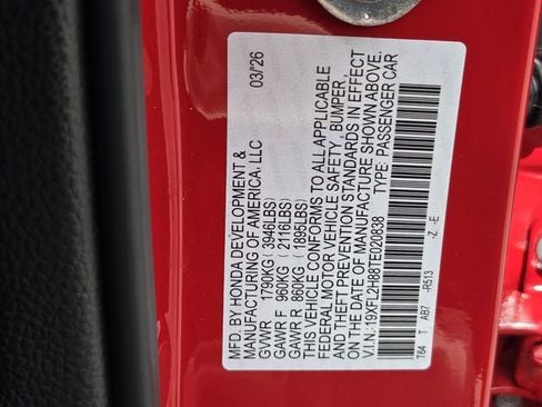 New 2026 Honda Civic Sport image 15