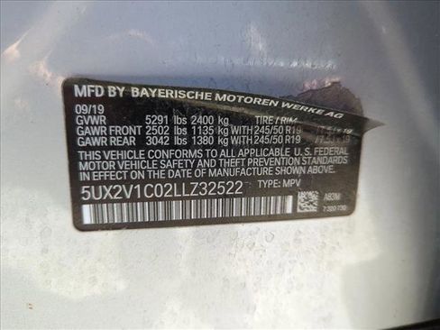 Used 2020 BMW X4 xDrive30i w/ Driving Assistance Package image 25