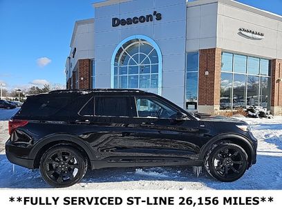 Used 2023 Ford Explorer ST-Line w/ Class IV Trailer Tow Package
