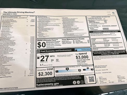 New 2026 BMW X1 M35i w/ Technology Package AWD/4WD image 19